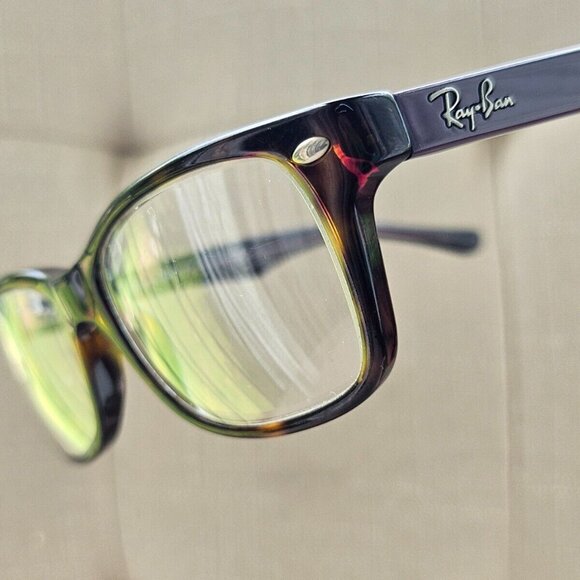 Ray-Ban Women Glasses Frame Purple Arms Brown Tortoise Eyeglasses RB1531 48[]16 - Picture 2 of 11